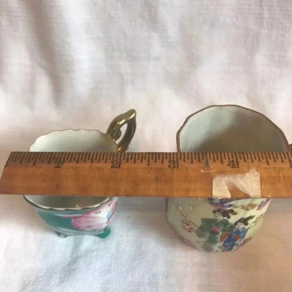 Vintage made in Japan Small Teacups 2 Pieces lot